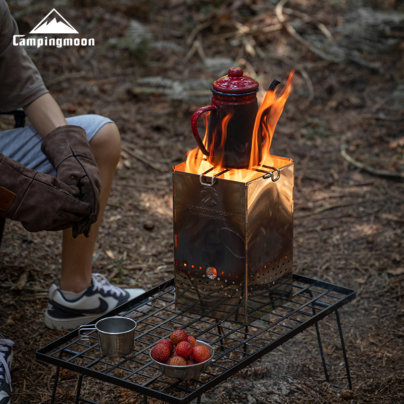 MT-18 CAMPINGMOON Foldable Por - Charcoal Chimney Starter recension och pris