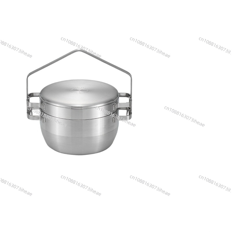 DO-25 thickened stainless stee - Camping Hanging Cooking Pot recension och pris