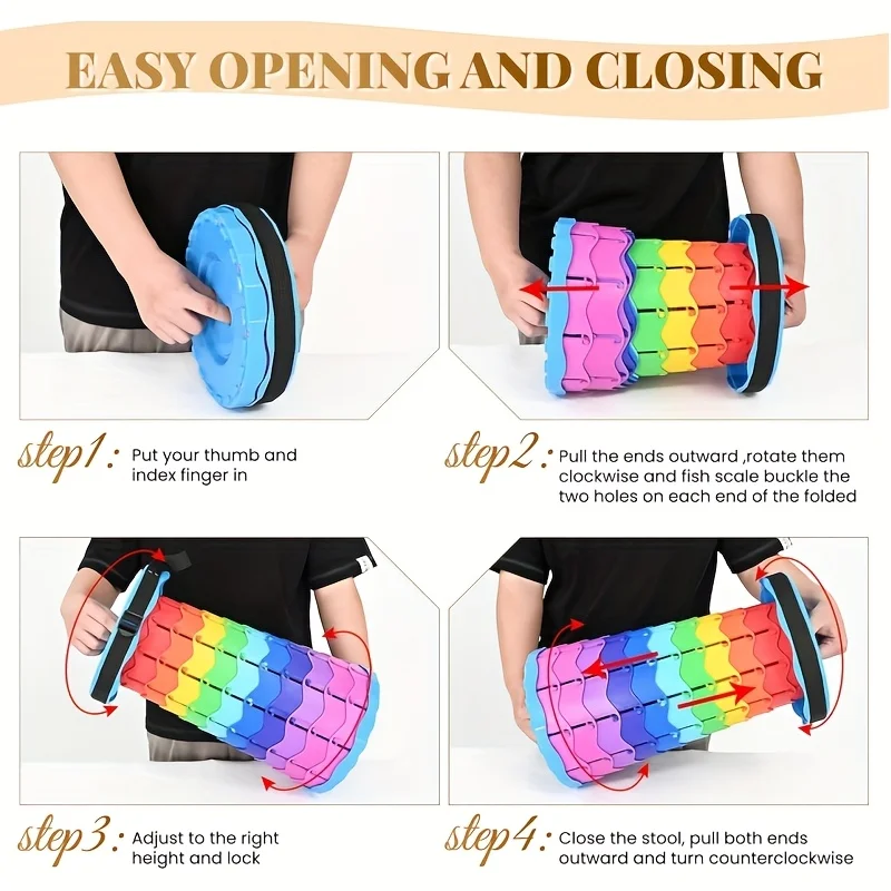 Rainbow Telescopic Camping Sto - Camping Cooking Utensils Kit recension och pris