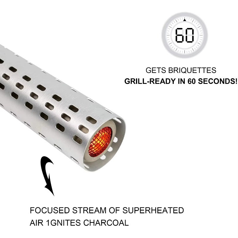Kamado Smoker BBQ Starter Gril - Charcoal Chimney Starter recension och pris