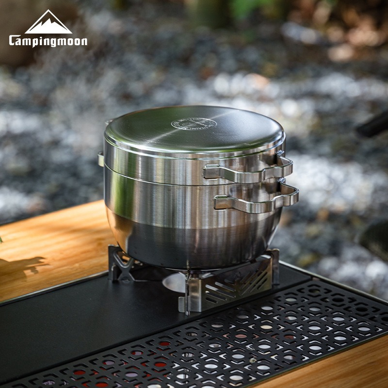 DO-25 thickened stainless stee - Camping Hanging Cooking Pot recension och pris