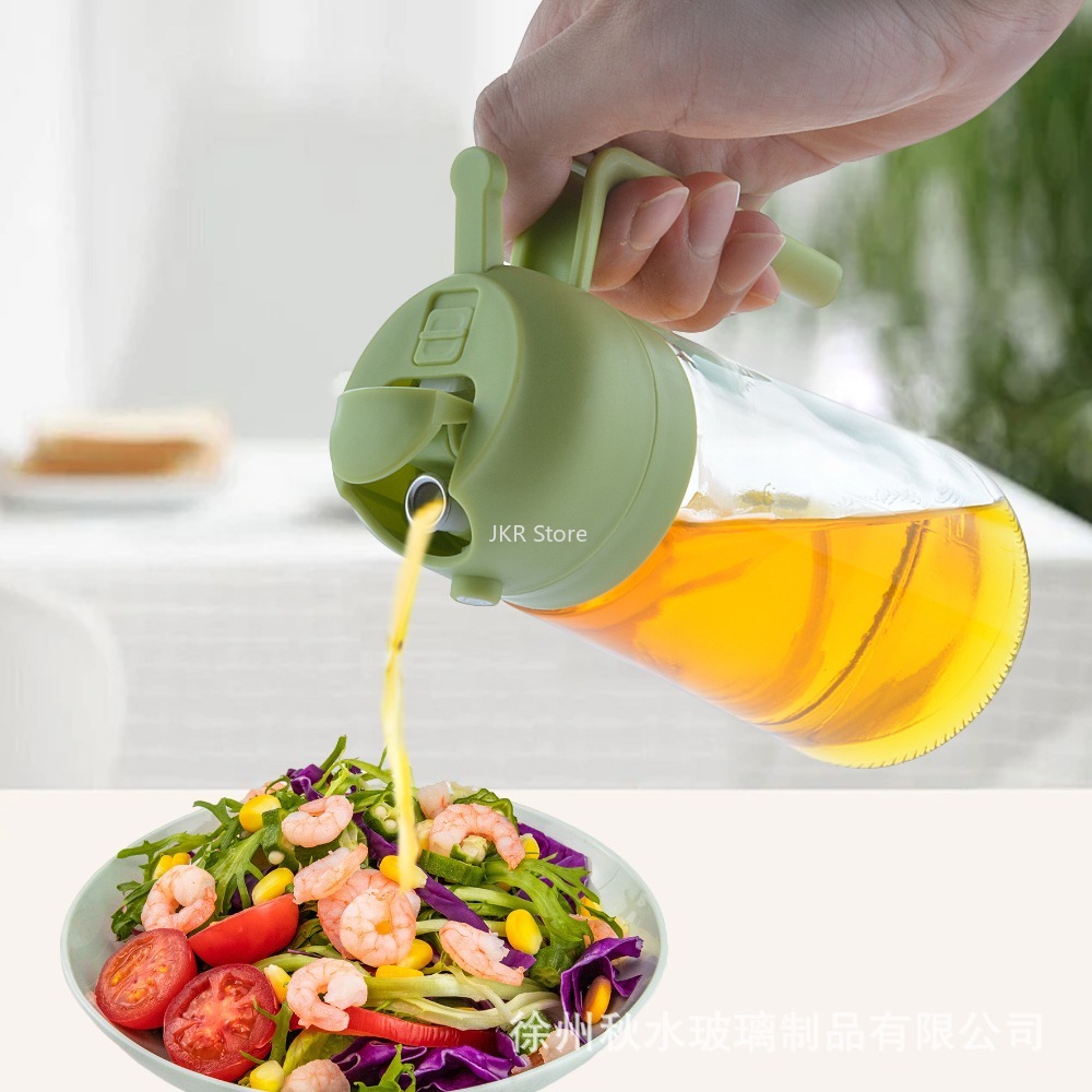 2 in 1 Olive Oil Sprayer Dispe - Camping Cooking Oil Bottle recension och pris