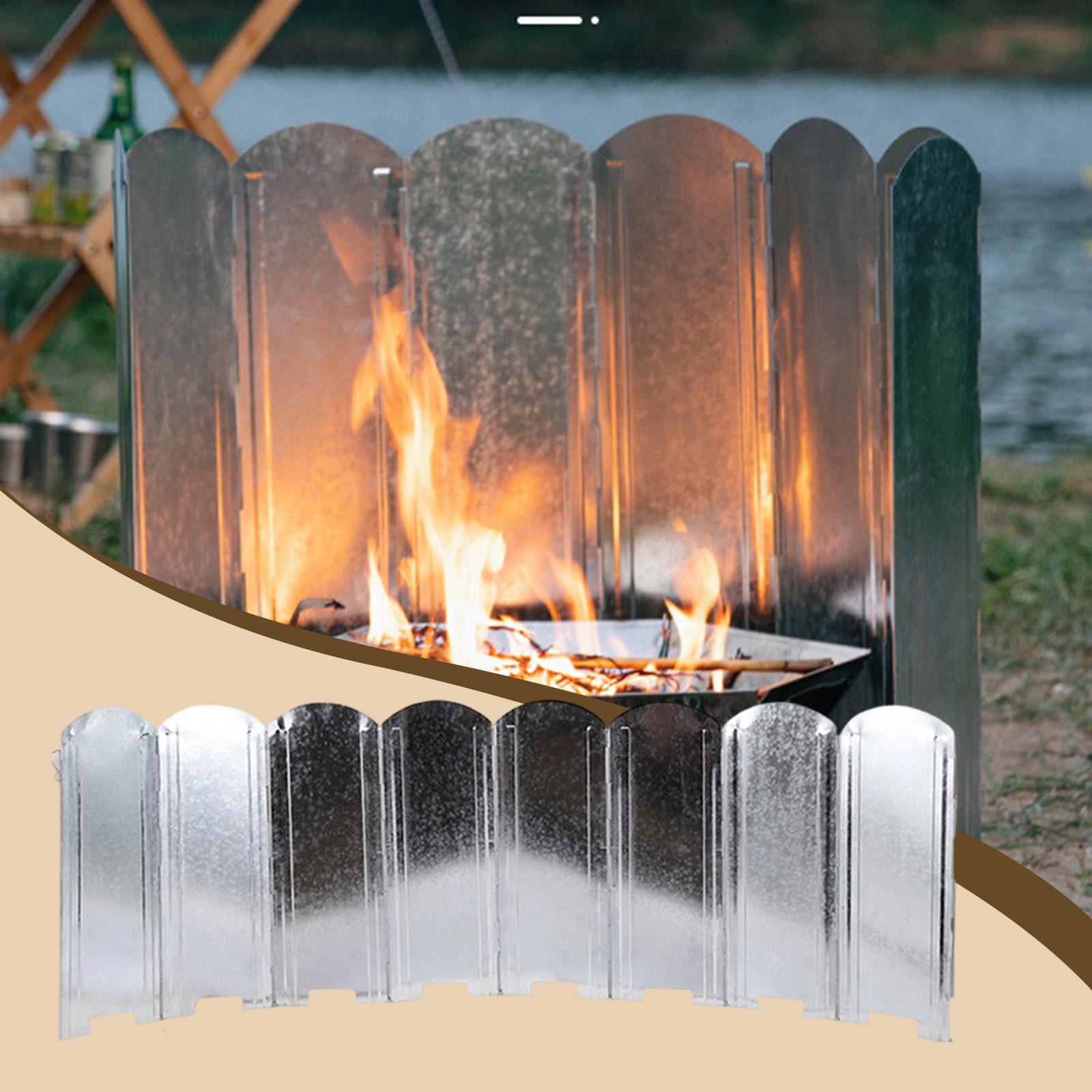 Foldable Camp Stove Windscreen - Camping Cooking Windscreen recension och pris