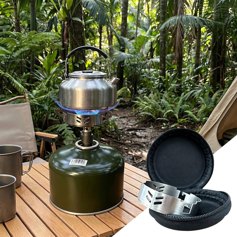 304 Stainless Steel Stove Wind - Camping Cooking Set With Bag recension och pris