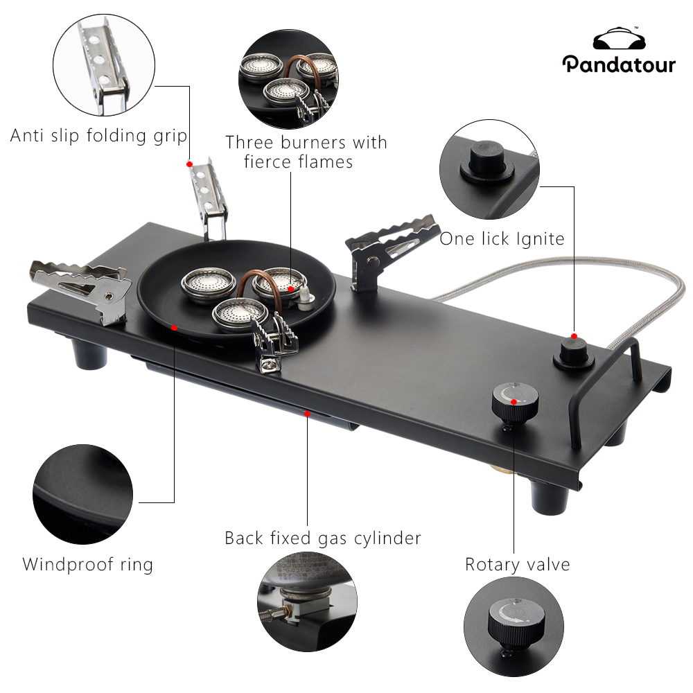 Pandatour Camping IGT 0.5UNT G - Camping Cooking Plate recension och pris