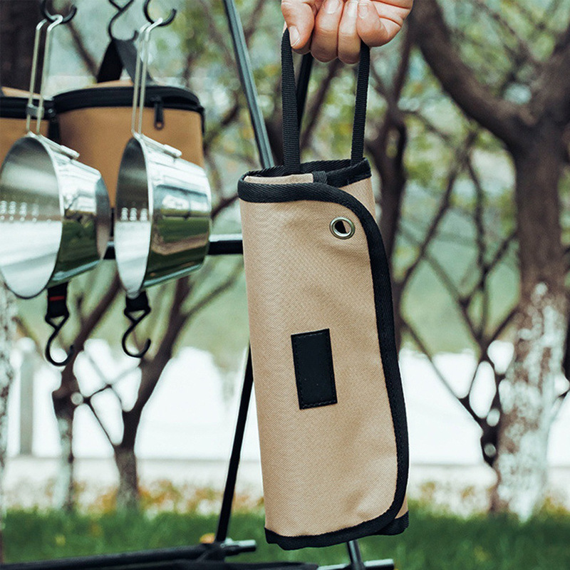 Portable outdoor cutlery stora - Camping Cooking Equipment Bag recension och pris