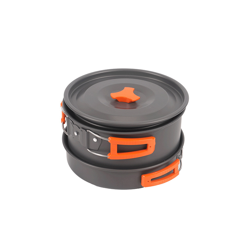 Portable Outdoor Cookware Set  - Camping Cooking Set For 4 recension och pris