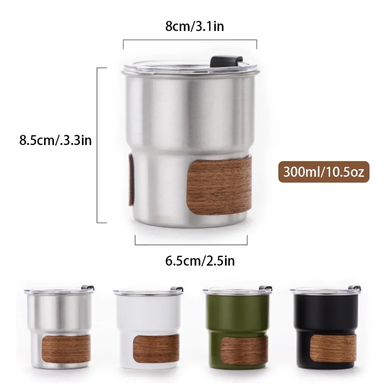 Stainless Steel Coffee Camping - Camping Cooking Mug recension och pris