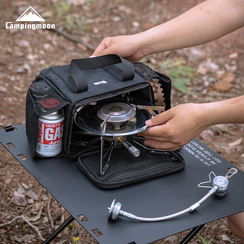 CAMPINGMOON BKXD-5F-B Small Ca - Camping Cooking Set With Bag recension och pris