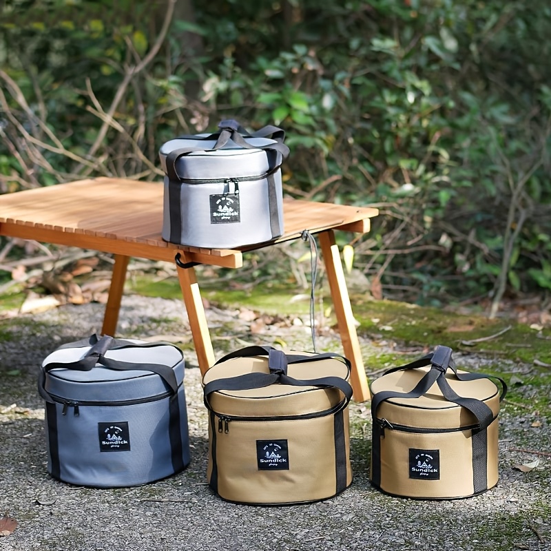 Camping Cookware Barrel Storag - Camping Outdoor Cooking Set recension och pris