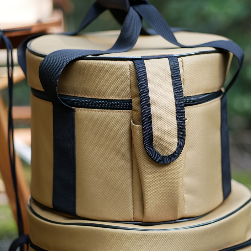 Camping Cookware Barrel Storag - Camping Outdoor Cooking Set recension och pris