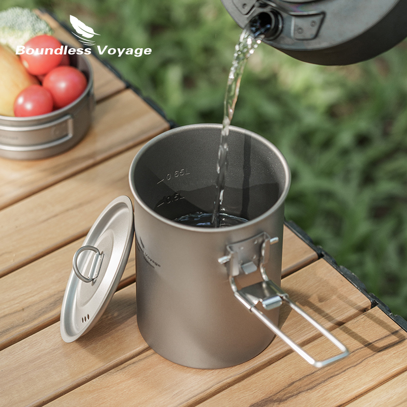 Boundless Voyage 900ml Titaniu - Camping Cooking System recension och pris