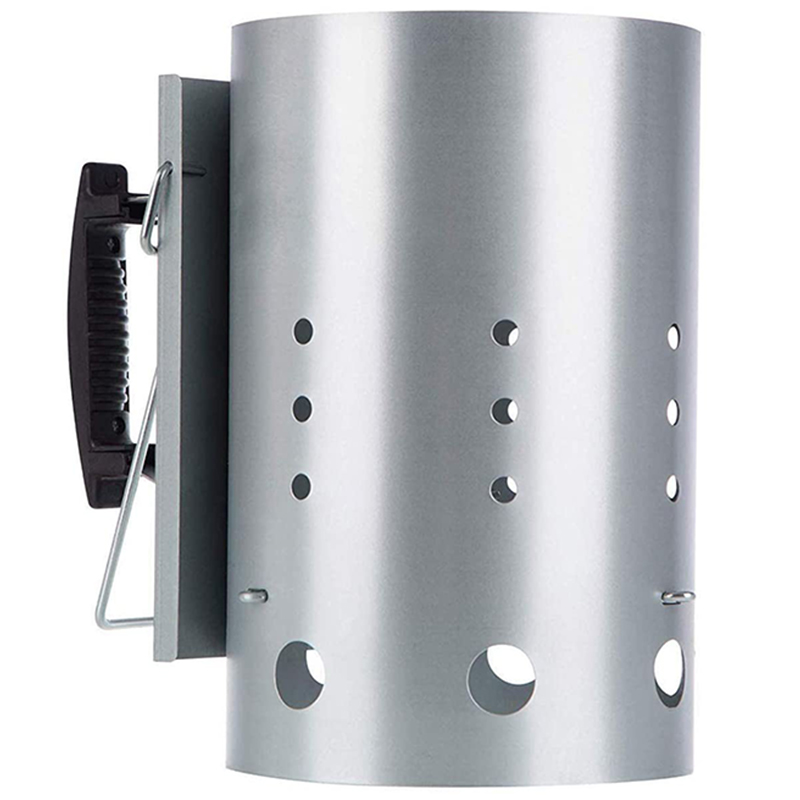 Chimney Starter with Safety Ha - Charcoal Chimney Starter recension och pris