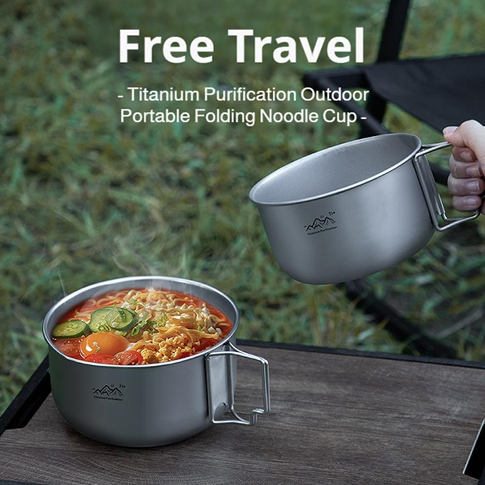 Ultralight Titanium Backpackin - Camping Cooking Kettle recension och pris