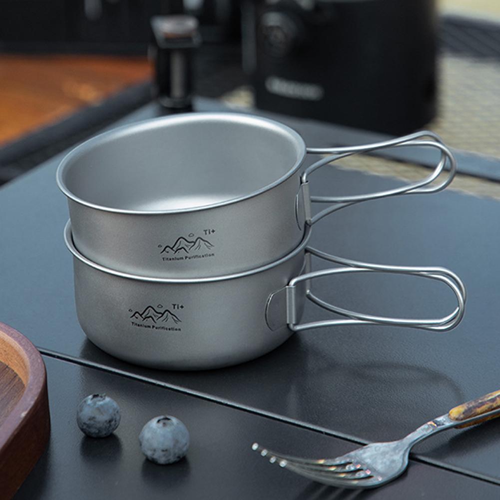 Ultralight Titanium Backpackin - Camping Cooking Kettle recension och pris