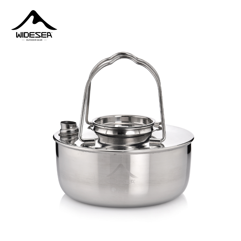 Widesea Camping Outdoor 1.7L S - Camping Cooking Kettle recension och pris