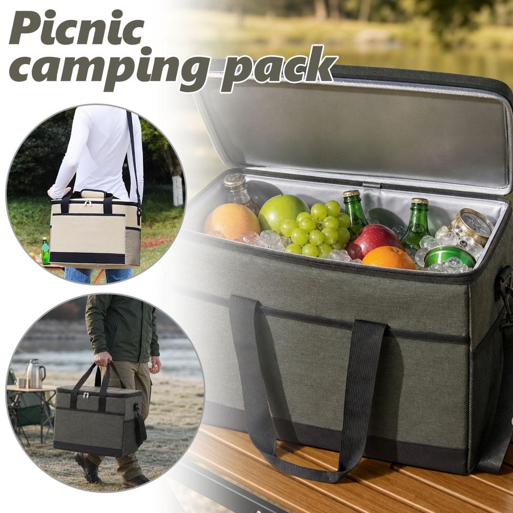 30L Insulated Cooler Bag Oxfor - Camping Cooking Food recension och pris