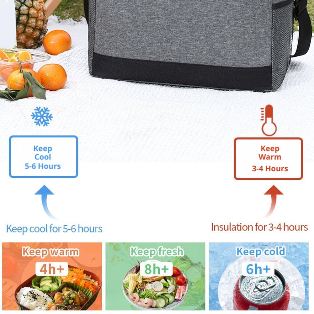 30L Insulated Cooler Bag Oxfor - Camping Cooking Food recension och pris