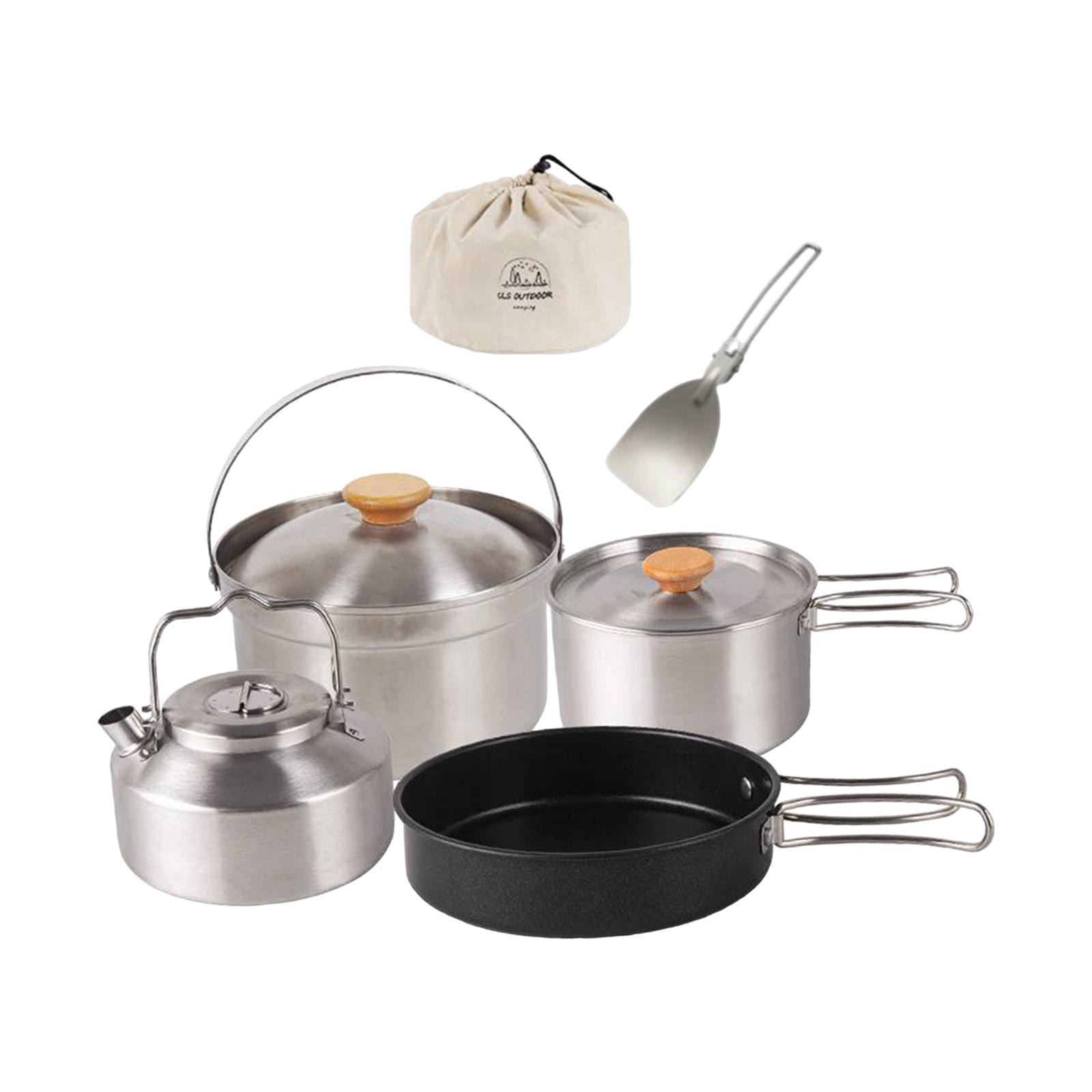 Camping Cookware Camping Cooki - Camping Cooking Set With Bag recension och pris