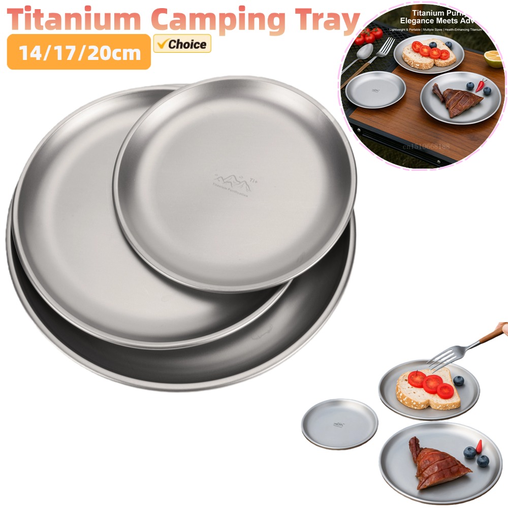 14/17/20cm Titanium Camping Pl - Camping Cooking System recension och pris