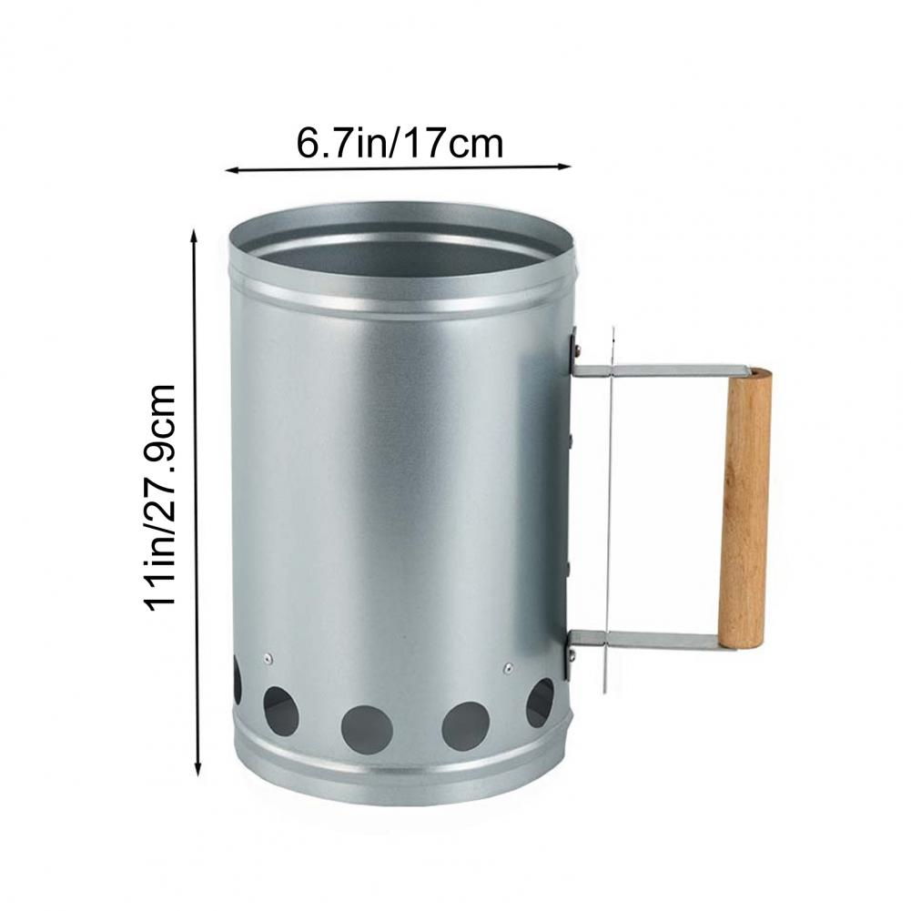 Fire-in Bucket Charcoal Starte - Charcoal Chimney Starter recension och pris