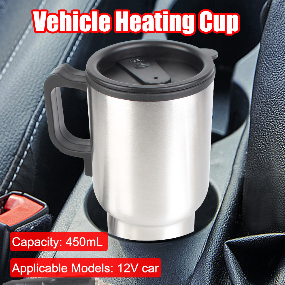 12V 450ml Electric Heating Car - Camping Cooking Mug recension och pris