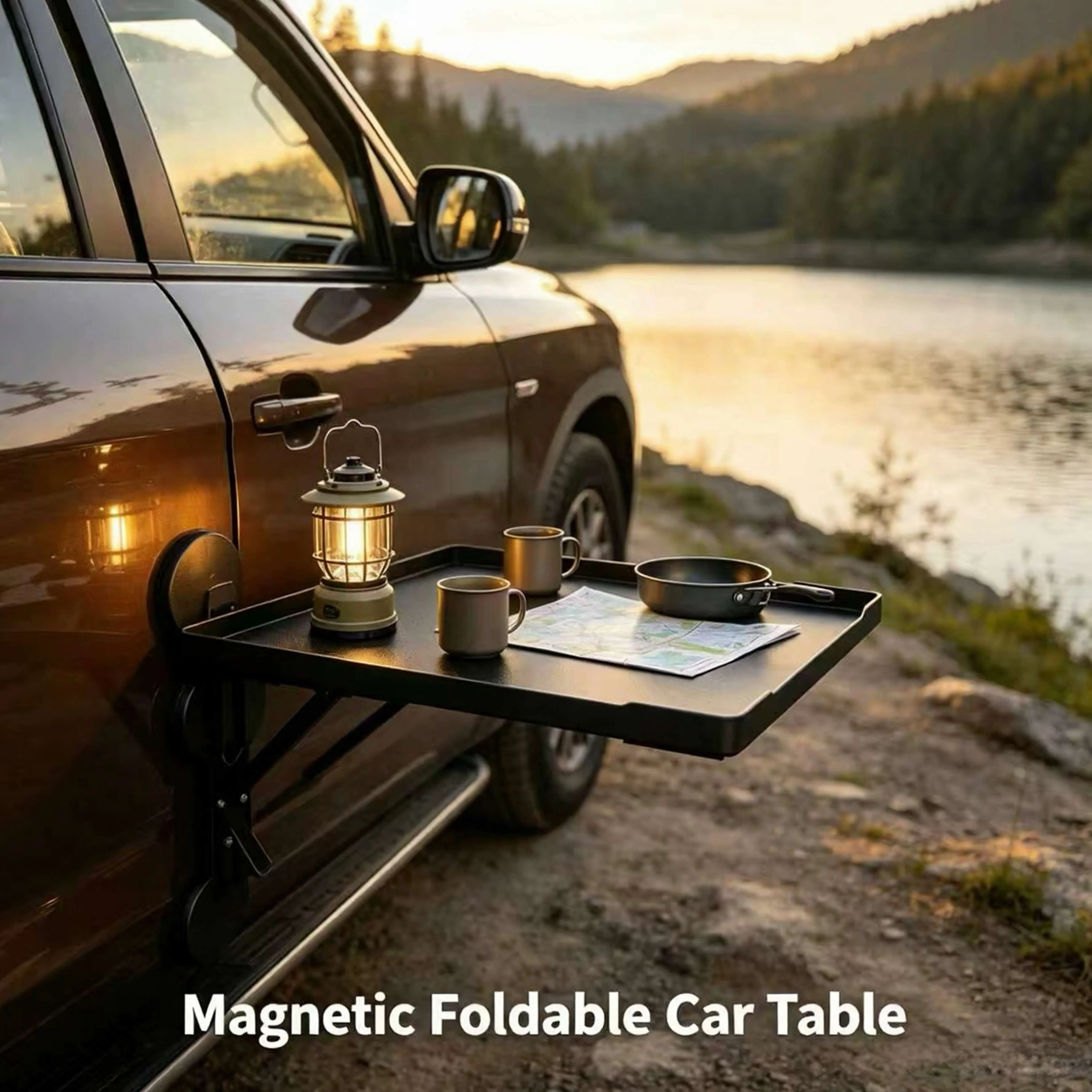 Portable Car Side Door Hanging - Camping Outdoor Cooking Table recension och pris