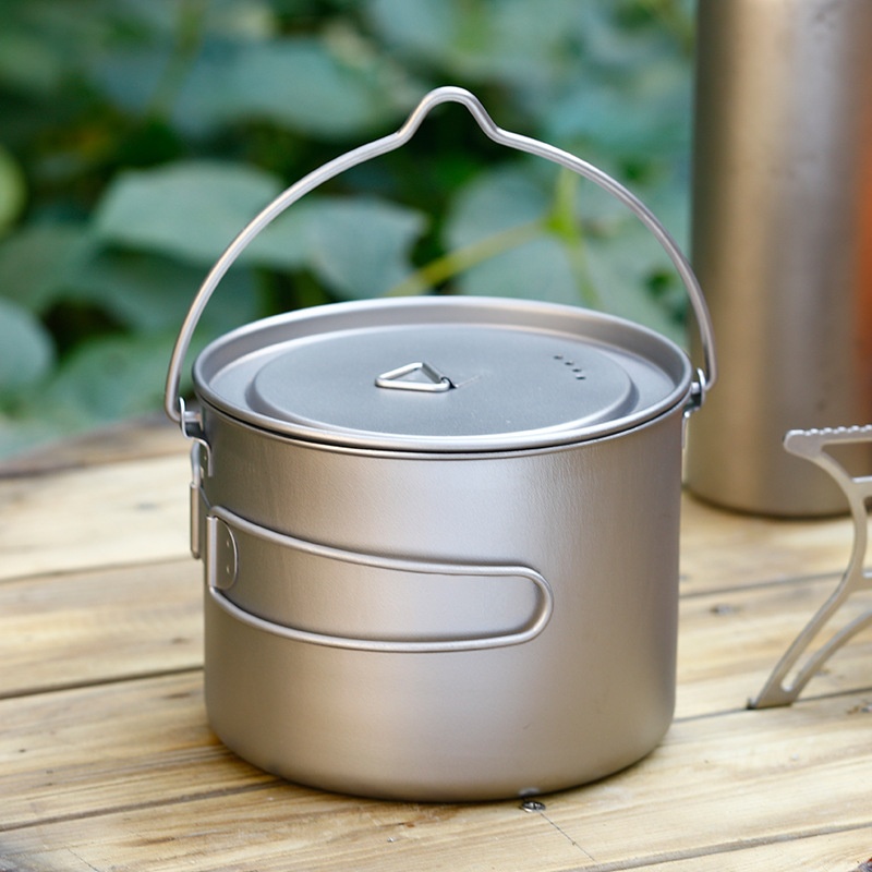 Outdoor Hanging Soup Pot Large - Camping Hanging Cooking Pot recension och pris
