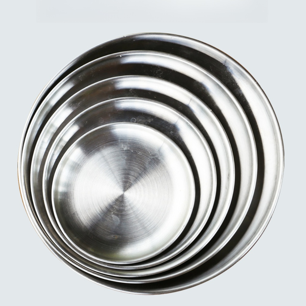1 PCS  Stainless Steel  Plates - Camping Cooking System recension och pris