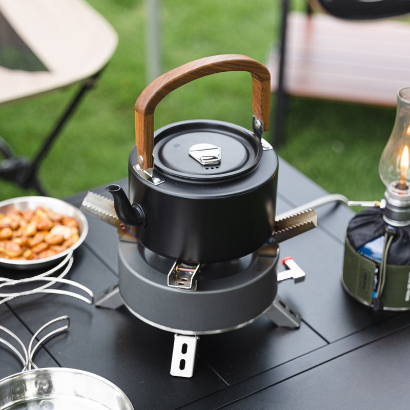 1.2L Lightweight Aluminum Allo - Camping Cooking Kettle recension och pris