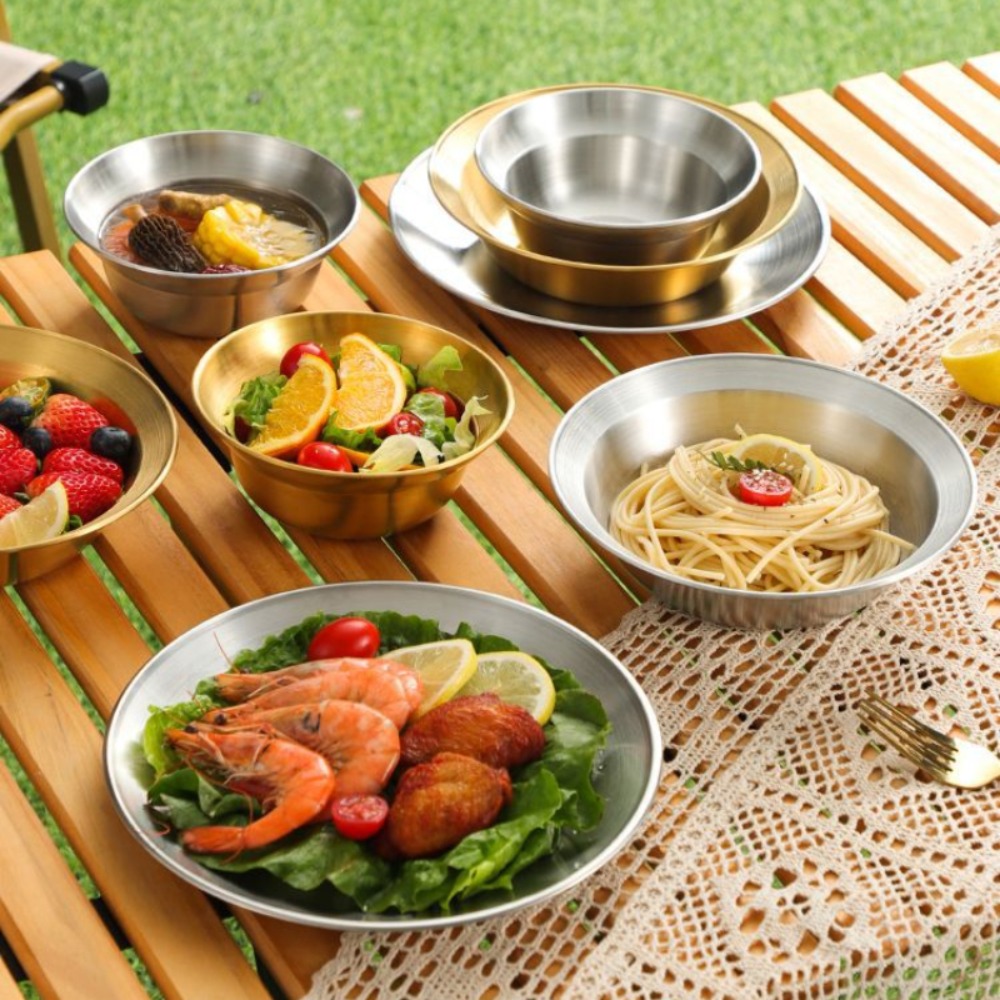 Stainless steel cutlery set pl - Camping Cooking Plate recension och pris
