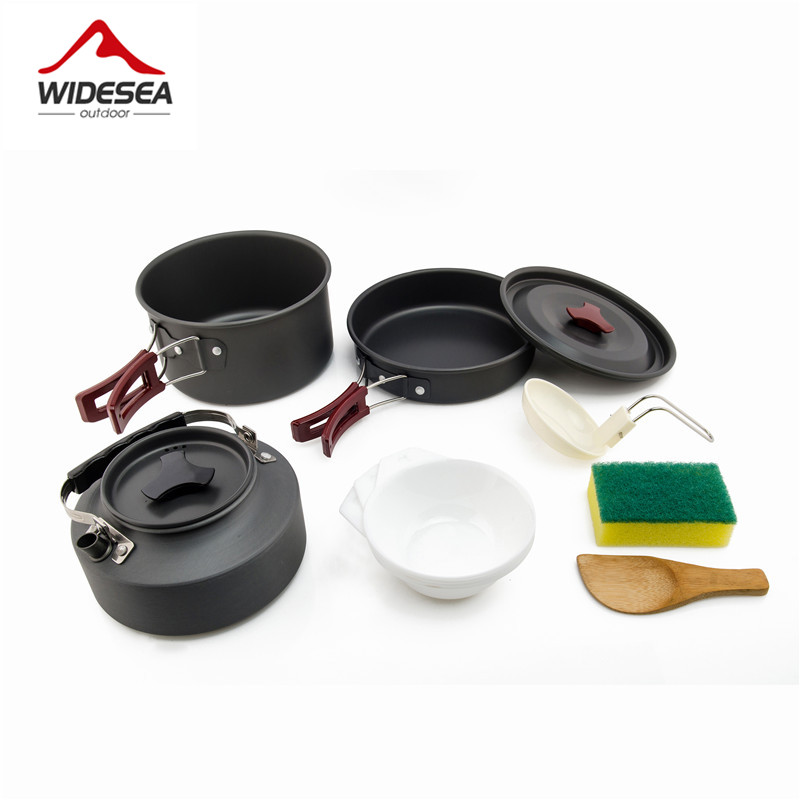 Widesea Camping Cookware Set O - Camping Cooking And Dining Set recension och pris
