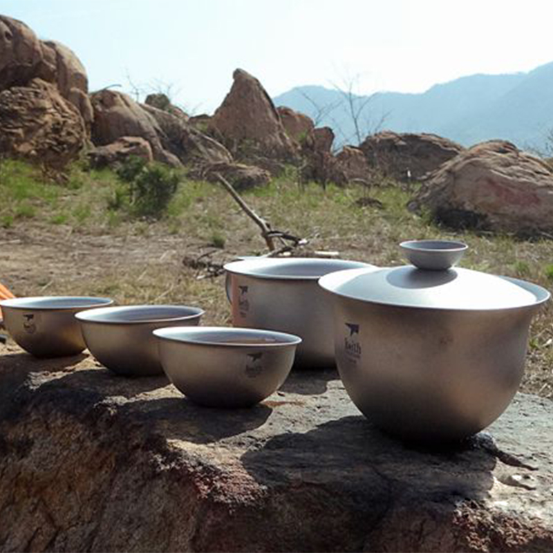 Keith Titanium Kung Fu Tea Set - Camping Cooking Kettle recension och pris