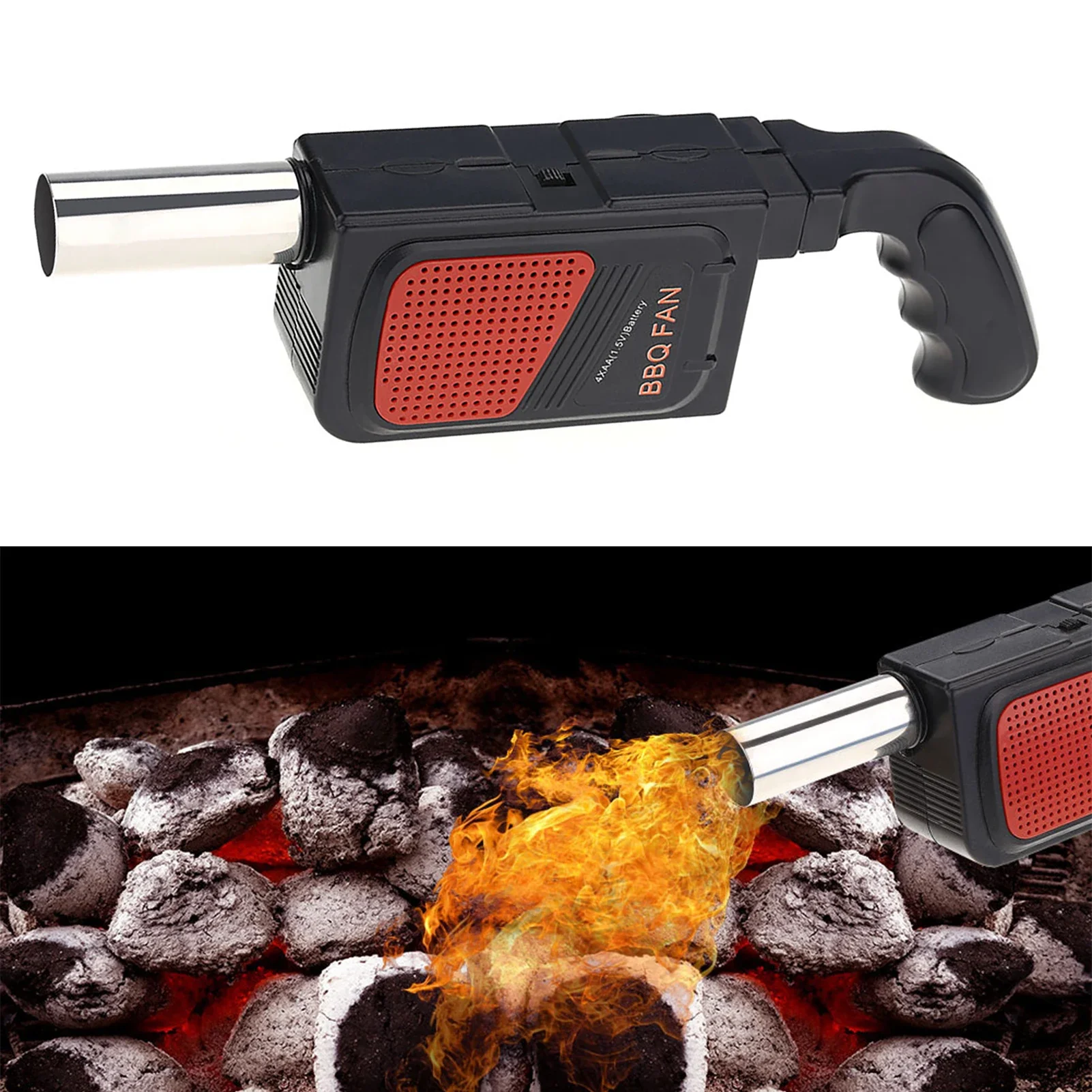 Portable Handheld Electric BBQ - Camping Hiking Cooking recension och pris