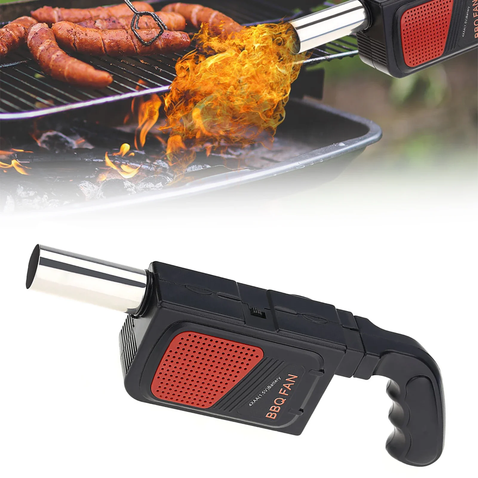 Portable Handheld Electric BBQ - Camping Hiking Cooking recension och pris