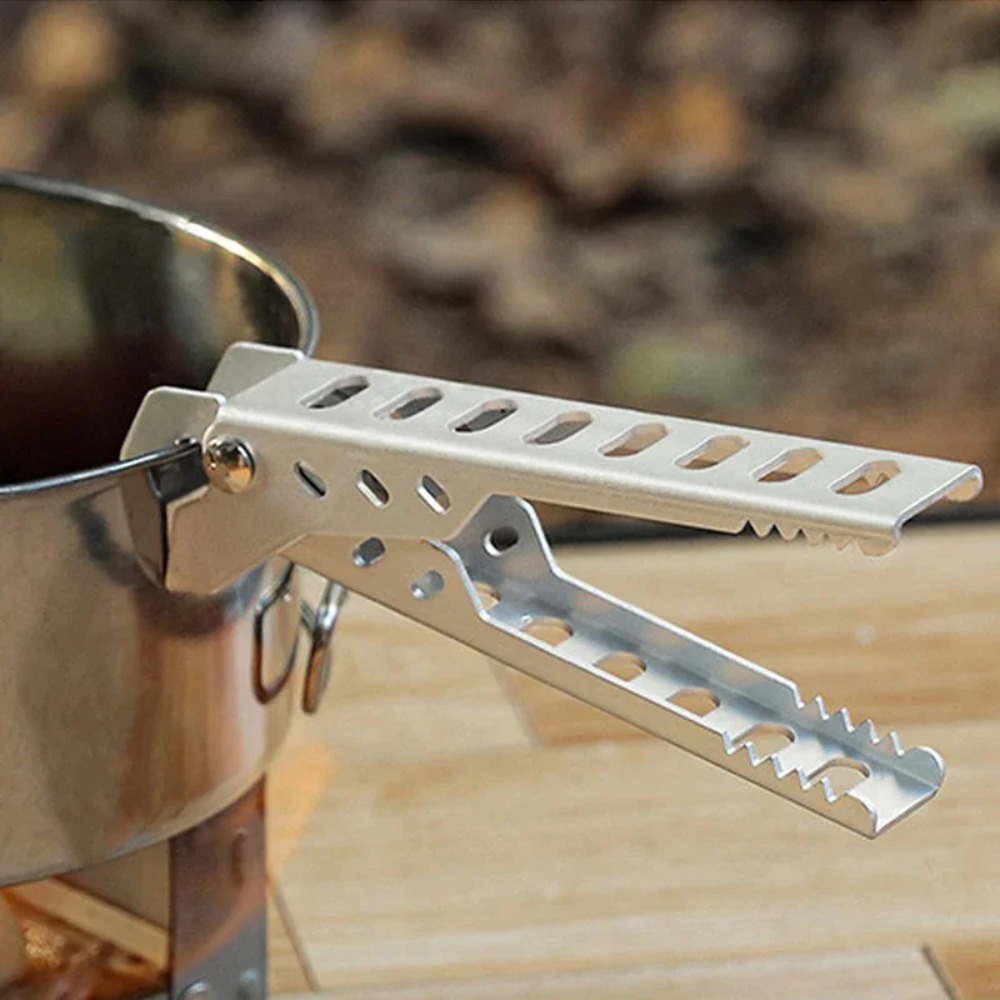 Aluminium Anti-hot Alloy Clip  - Camping Cooking Wok recension och pris