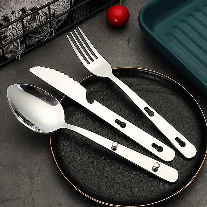3pcs/set Portable Camping Cook - Camping Cooking And Dining Set recension och pris