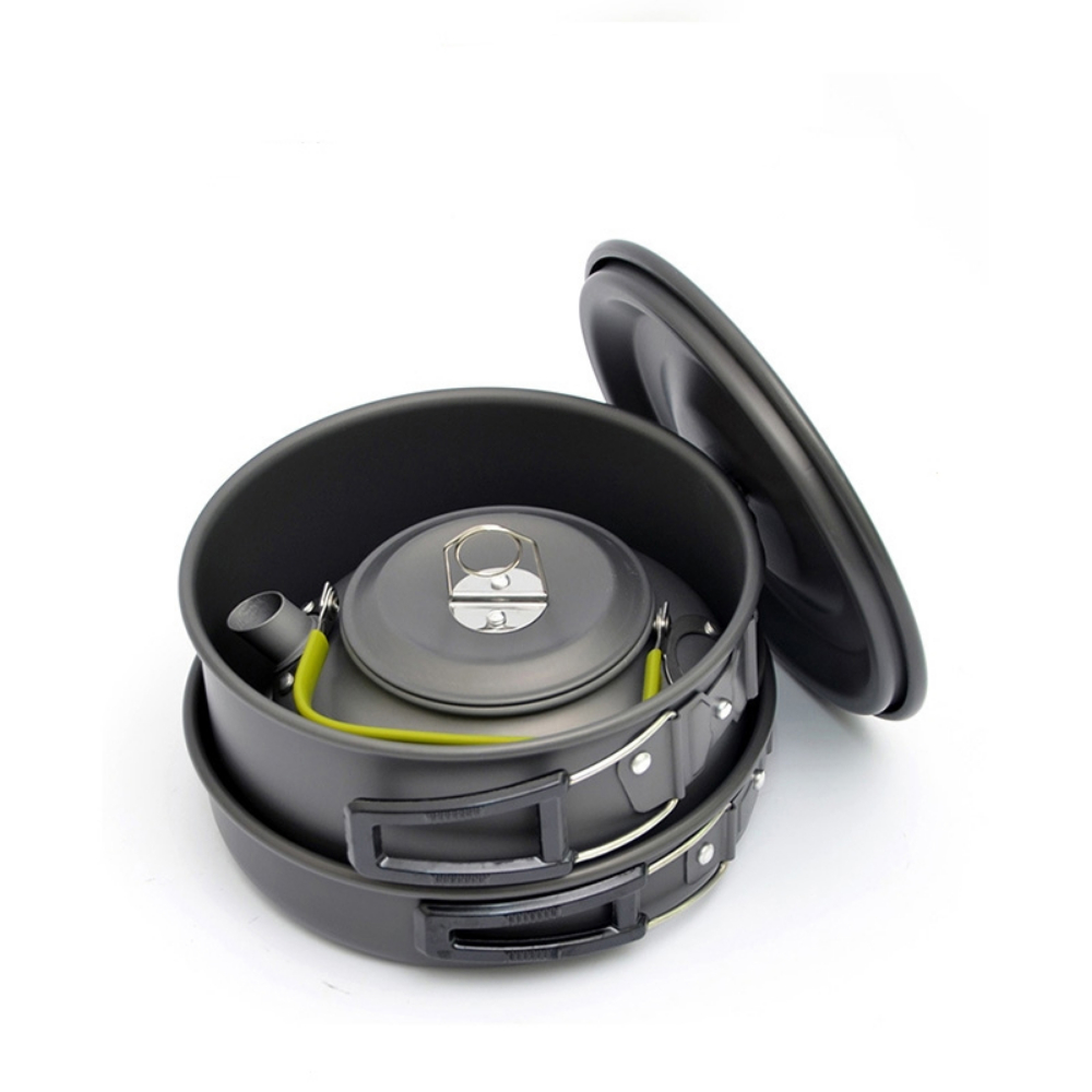 Outdoor Aluminum Nestable Cook - Camping Cooking Equipment Bag recension och pris